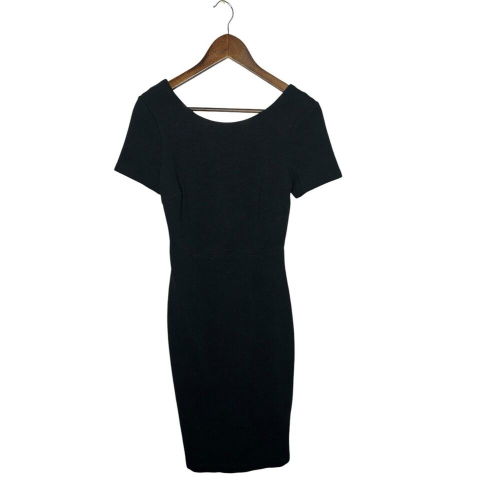 Boden Women 4 Ribbed Knit Dress Elsa Ottoman‎ Sheath Midi Knee Length Scoop Back